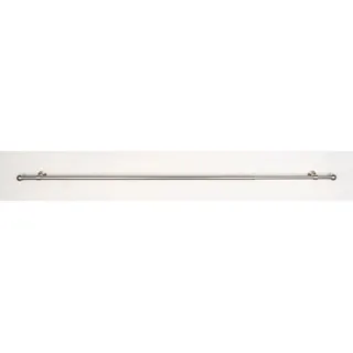 Buchheister mydeco Gardinenstange-Komplettset 2in1 ausziehbar Edelstahl-Optik 160-280cm