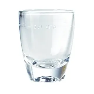 Arcoroc ARC G8340 Gin Schnapsglas, Shotglas, Stamper,35ml, mit Füllstrich bei 2cl, Glas, transparent,