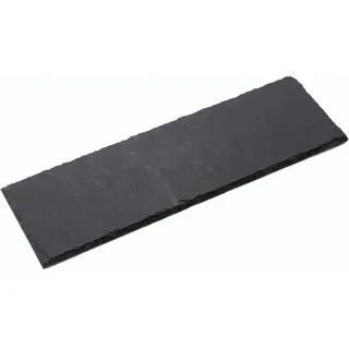 Novaliv Servierplatte 4041041692393-1xStuck, (1-tlg), Schieferplatte rechteckig I 30x10x0,4 cm I Schiefer Platte Schiefertel