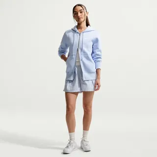 Nike Phoenix Sweatjacke Damen in hydrogen blue/sail S