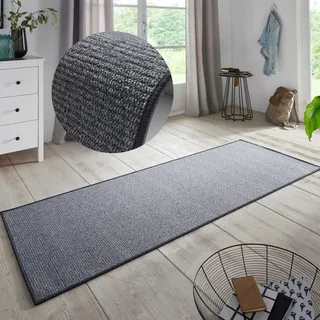 HANSE HOME Bouclé Küchenläufer 80 x 200 cm Grau