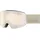 provoqe Skibrille black matt mirror platin/yellow one size