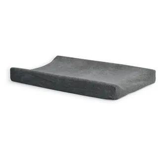 Jollein 550-503-00094 Wickelunterlage Frottee 50x70cm sturmgrau, grau, 275 g