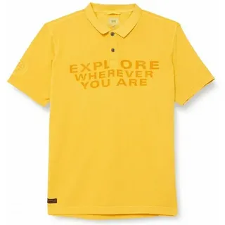 Camel Active Polo Shortsleeve gelb L