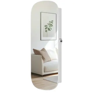 Möbel Kraft Spiegel 42 x 108 cm Weiß