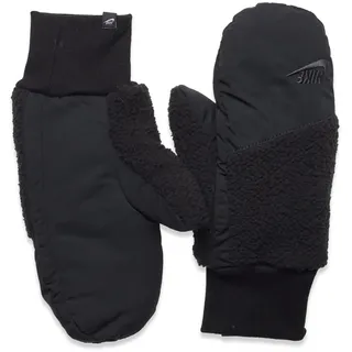 Nike Mitten Sherpa Freizeithandschuhe Damen 081 black/black/dk smoke grey/dk smoke grey XS/S