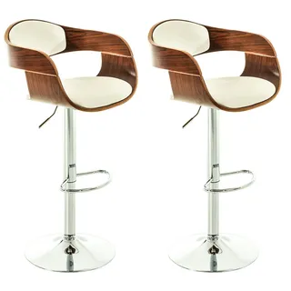 CLP 2er Set Barhocker Kingston Kunstleder
