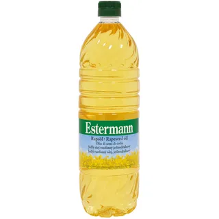 Rapsöl Estermann 15x1L PET-Flasche,feines Öl zum Kochen, Braten u. für den Salat