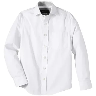 G.O.L. Jungen Hemd mit Haifischkragen, Slimfit, Einfarbig, Gr. 188, Weiß (white 6) - Einheitsgröße (Herstellergröße: 188)