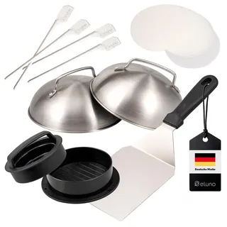 ELUNO Burger-Set 6tlg. & Outdoor-Küchen, Grillzubehör