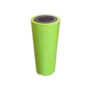 Green City Up XXS Blumenständer, PVC, mit Ring, Anisgrün/Anthrazit