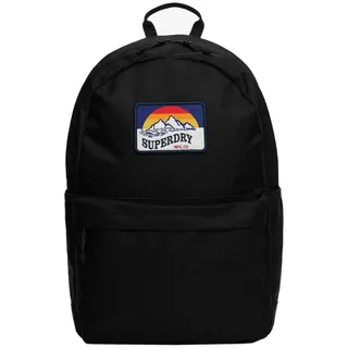 Superdry Classic Patch Montana Rucksack Blau