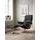 Relaxsessel Mayfair Mikrofaser 92 x 103 x 79 cm Grau mit Hocker