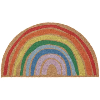 IKEA Pillemark Fußmatte IKEA Fußabtreter innen - Regenbogen - Kokosmatte 50x90 cm