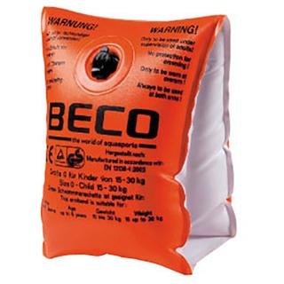 BECO® Schwimmflügel, 30 - 60 kg - Orange