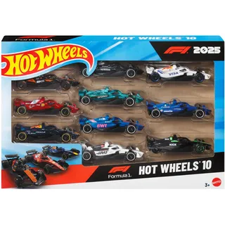 Hot Wheels Formel 1 10er-Pack