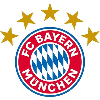 K&L Wall Art FC Bayern München Wandtattoo FCB Wandsticker Fußball Wandaufkleber Logo Wandbild selbstklebend 32 x 30 cm