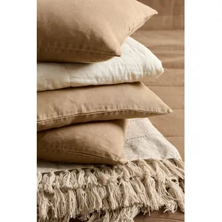 IB Laursen Kissenbezug Leinen 70x50 cm, 70 x 50 cm, thunder grey