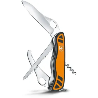 Victorinox Schweizer Taschenmesser, Hunter XTM, Multitool, Swiss Army Knife 6 Funktionen, Einhand-Feststellklinge, Korkenzieher, Holzsäge
