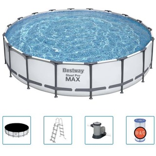 Bestway Steel Pro MAX Stahlrahmen-Pool-Set 549x122 cm