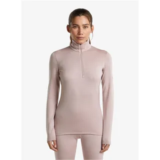 Icebreaker 260 Tech Halbreißverschluss-langarm-t-shirt Pink Quartz S