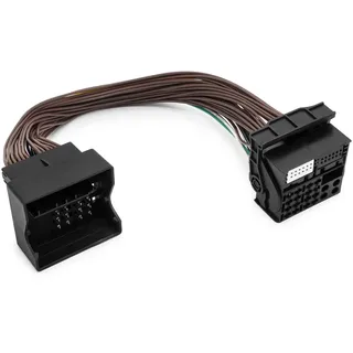 1:1 Most Quadlock auf Quadlock 30cm Verlängerung Stecker Buchse Kabel Adapter KFZ Auto