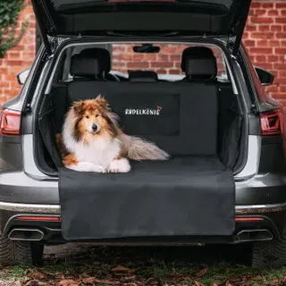 Rudelkönig Kofferraumschutz Hund Auto Schutzdecke basic Wasserdicht in Schwarz