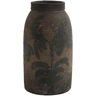 Home ESPRIT Orientalische Terrakotta-Vase 19,5 x 19,5 x 35,5 cm