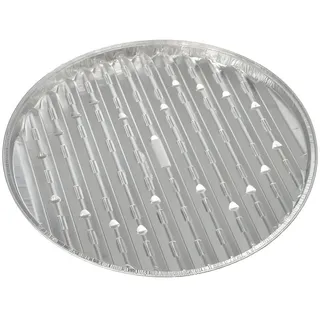 Papstar Starpak Grillschalen, Alu rund Ø 34 cm 2 cm