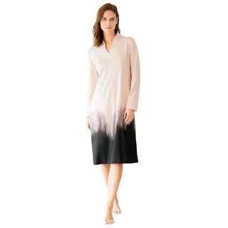 HUTSCHREUTHER Nachthemd Extravagantes Schlafshirt Damen (1-tlg) Modisches Design braun|rosa 42