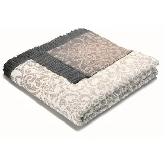 Biederlack Arabesk Kuscheldecke 150 x 200 cm Beige
