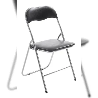 CLP Klappstuhl Felix  schwarz/silber 59 x 59 x 108 cm