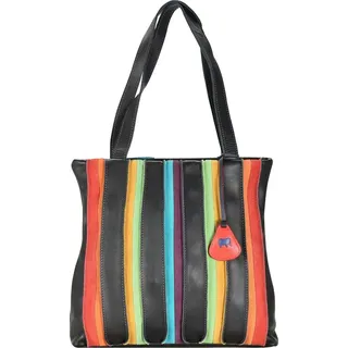 MyWalit Laguna Medium Schultertasche Leder 30 cm schwarz