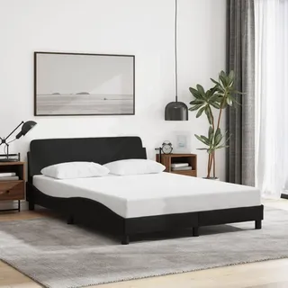 Festnight Bett 140x200 cm Polsterbett mit Kopfteil Bettrahmen Bettgestell Doppelbett Einzelbett Gästebett Jugendbett Schlafzimmer Bett Jugendzimmer
