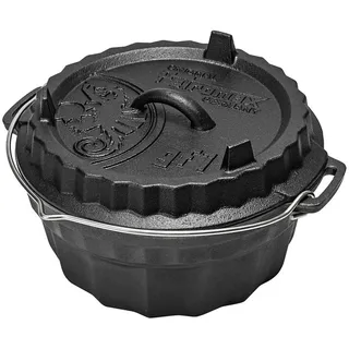 Petromax Dutch Oven Gugelhupfform 25,4 x 25,4 cm Gusseisen schwarz