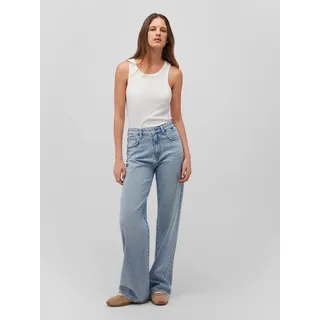Mavi Damen Malibu Jeans, lt Brushed 90s, 32/32