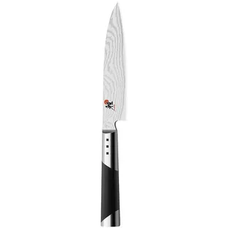 MIYABI 7000D Chutoh Fleischmesser, Klingenlänge: 16 cm, Großes Klingenblatt, Rostfreier Spezialstahl CMV60 Damast-Design, Micarta-Griff