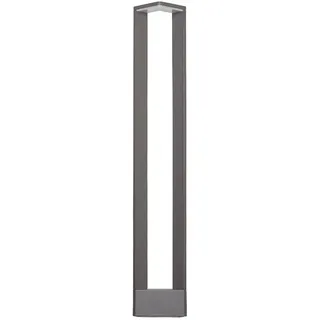 LUCANDE Außenleuchte Aluminium 100,0 cm 1-flammig schwarz