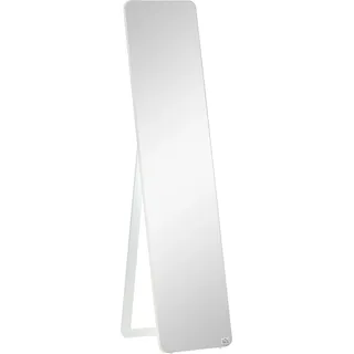 HOMCOM Standspiegel Ganzkörperspiegel mit klappbarem Rahmen, stabiler Schminkspiegel, frei stehend oder wandmontiert für Wohnzimmer & Ankleidezimmer   Aosom.de