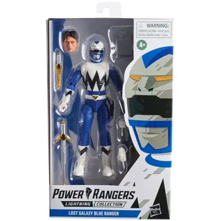 Hasbro Actionfigur Power Rangers Lightning Collection Lost Galaxy Blue Ranger Actionfigur