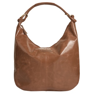 Shopper BRUNO BANANI Gr. B/H/T: 40 cm x 33 cm x 4 cm onesize, braun Damen Taschen Handtaschen echt Leder