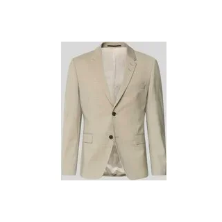 Regular Fit Sakko mit Woll-Anteil Modell 'Jamie', Sand, 50
