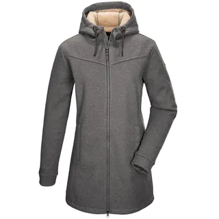 G.I.G.A. DX Damen Strickfleeceparka/Fleecejacke mit Kapuze GW 37 WMN KNTFLC PRK, 40