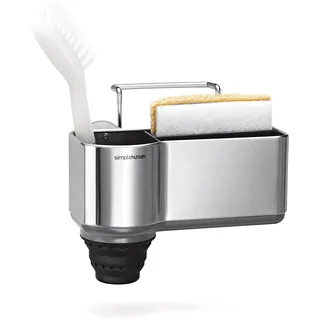 simplehuman KT1116 Waschbecken Caddy, Spülbecken Organizer, Spülorganizer Küche, gebürsteter Stahl, 5 Jahre Garantie