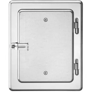 FireFix Kamintür K20 14 x 20 cm silber 2093