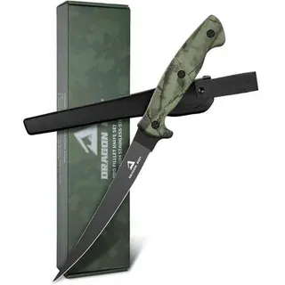 Filetiermesser Fisch Edelstahl Antirutschgriff Kochmesser 15CM