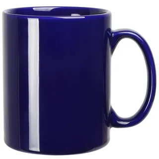 Große Kaffeetasse 650ml - Blau Keramisch für Zuhause und Büro - Blau