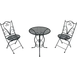 Axi Eloise Bistroset 3-tlg. Anthrazit