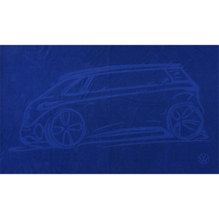 Volkswagen ID.Buzz Badetuch Strandtuch 180x100 cm dunkelblau 1H4084500A