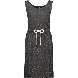 Alife & Kickin Sommerkleid Jeanskleid Schwarz S